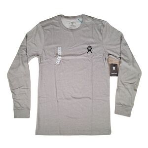 Hydro Flask Men's Long Sleeve Logo T-shirt Sz S
